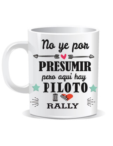 Taza I love Rally