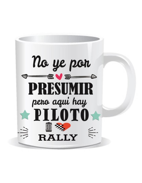 Taza I love Rally