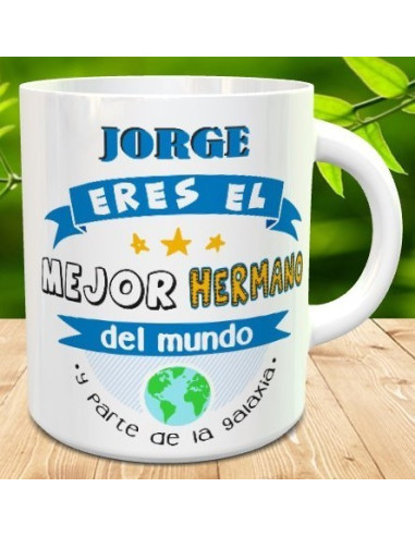 Taza mejor hermano del mundo