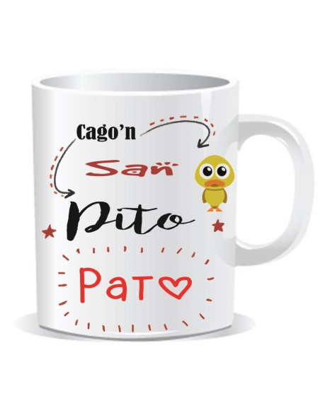 Taza Cagon san pito pato