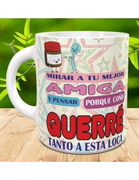 Taza mejores amigas