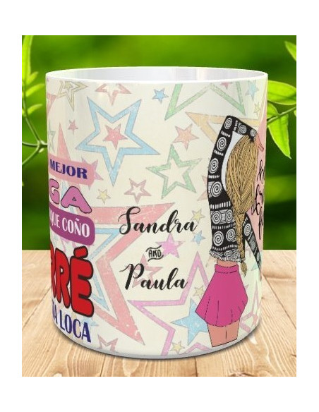 Taza mejores amigas