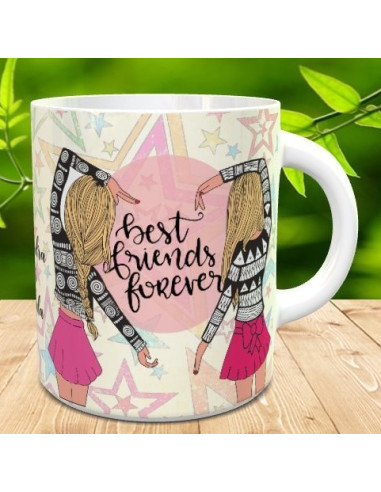 Taza mejores amigas
