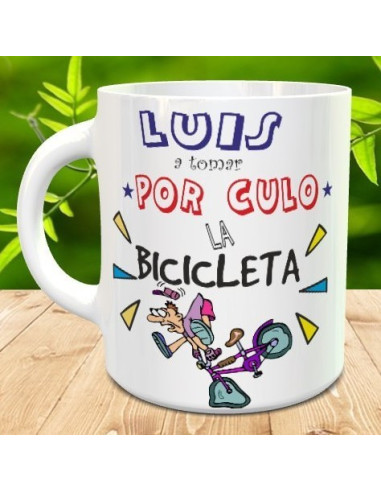 Taza a tomar por culo la bicicleta