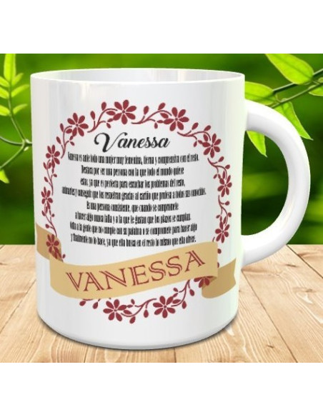 Taza con nombre y su significado