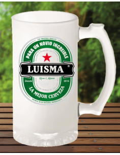Jarra cerveza heineken 2