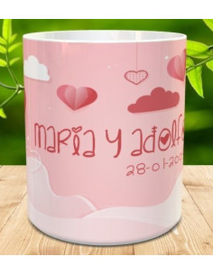 Taza LOVE nubes 2