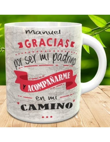 Taza gracias por ser mi padrino