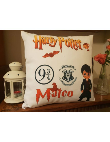 Cojín Harry Potter personalizado