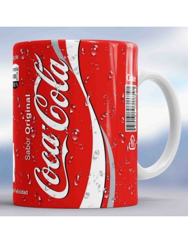 Taza Coca-Cola personalizada