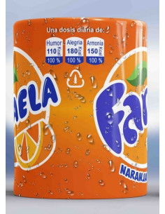 Taza FANTA personalizada 2