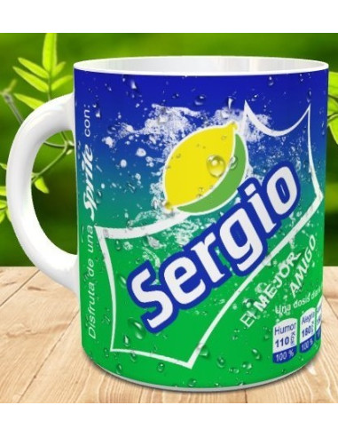 Taza SPRITE personalizada