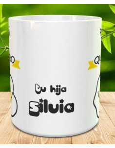 Taza Papa te quiero un huevo 2