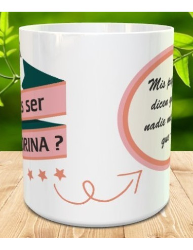 Taza quieres ser mi madrina