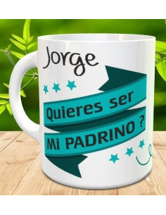 Taza quieres ser mi padrino