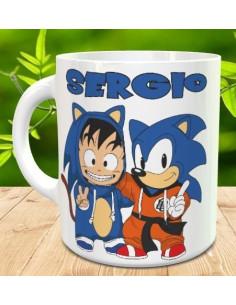 Taza goku sonic