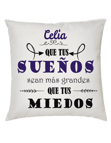 Cojín Que tus sueños