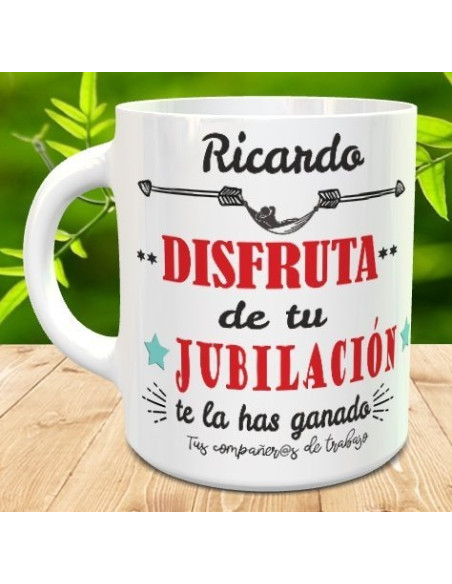 Taza regalo jubilación