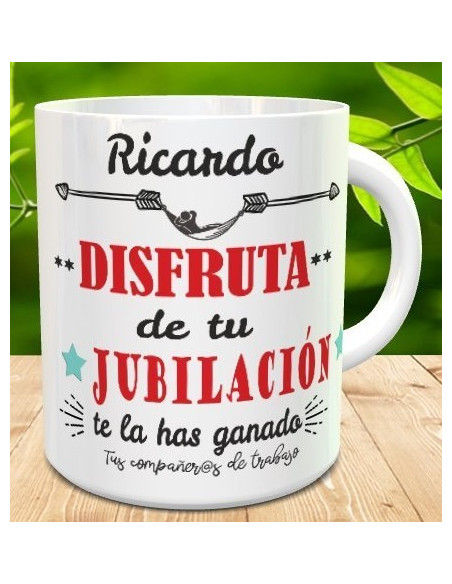 Taza regalo jubilación