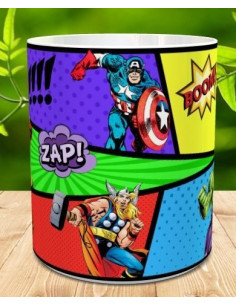 Taza super héroes 2