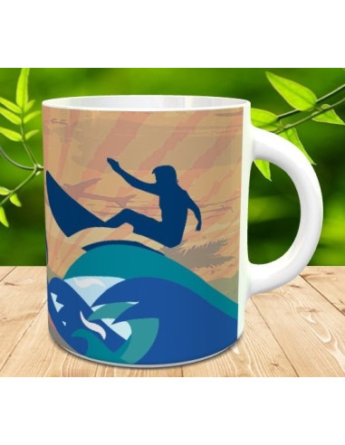Taza surf