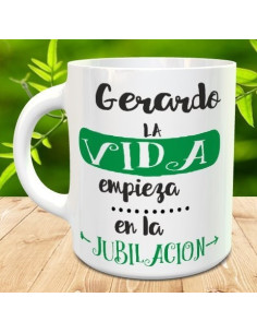 Taza regalo jubilación