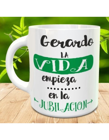 Taza regalo jubilación