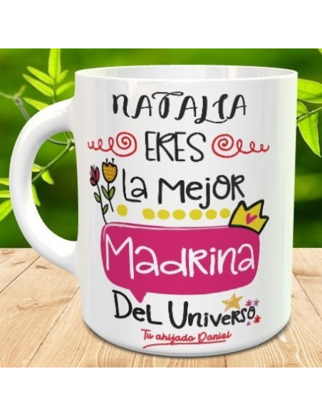 Taza mejor madrina del universo