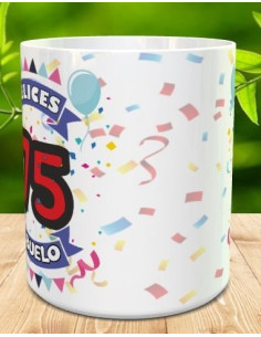 Taza feliz cumpleaños ABUELO/ABUELA 2