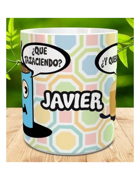 Taza quetazaciendo y quesello