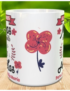 Taza Las mejores mamás ascienden a abuela 2