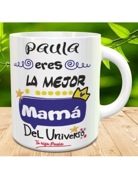 Taza La mejor mamá del universo