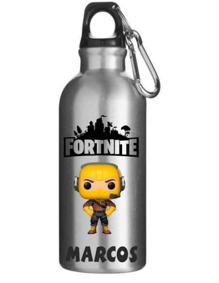 Cantimplora de aluminio con tapón de rosca