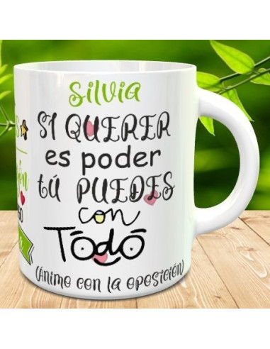 Taza animo oposiciones