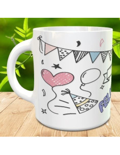 Taza feliz cumpleaños 2
