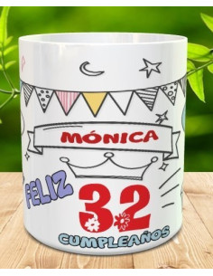 Taza feliz cumpleaños