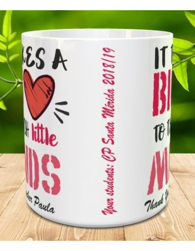 Taza regalo profe de Inglés