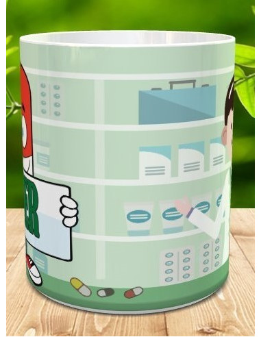 Taza regalo farmaceútico