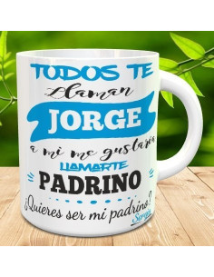 Taza quieres ser mi padrino 2