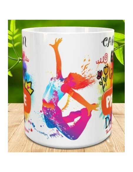 Taza regalo profe de baile
