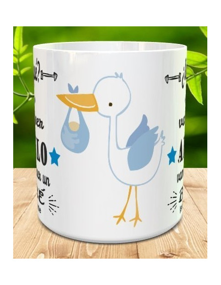 Taza vas a ser abuelo