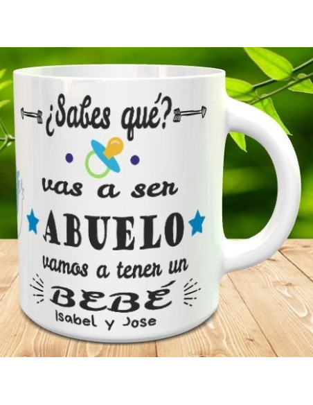 Taza vas a ser abuelo