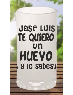 Jarra Te quiero un huevo 2