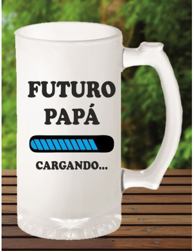 Jarra futuro papa cargando