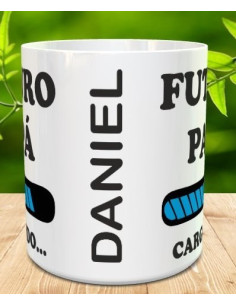 Taza futuro papa cargando 2