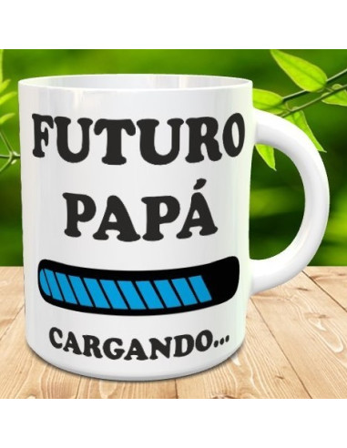 Taza futuro papa cargando