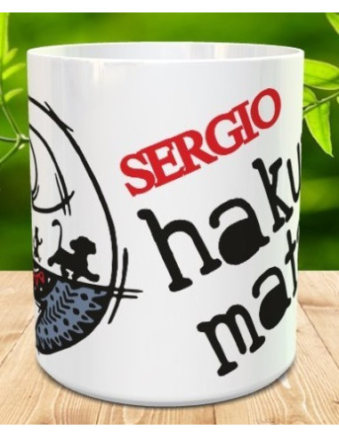 Taza el rey león
