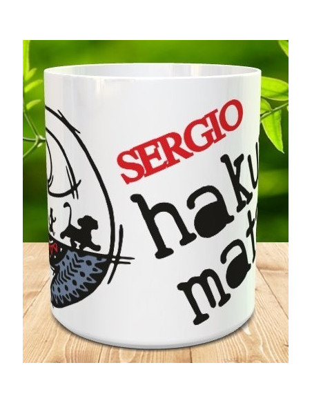 Taza el rey león