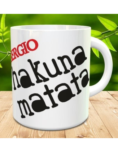 Taza el rey león