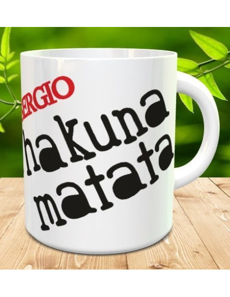 Taza el rey león